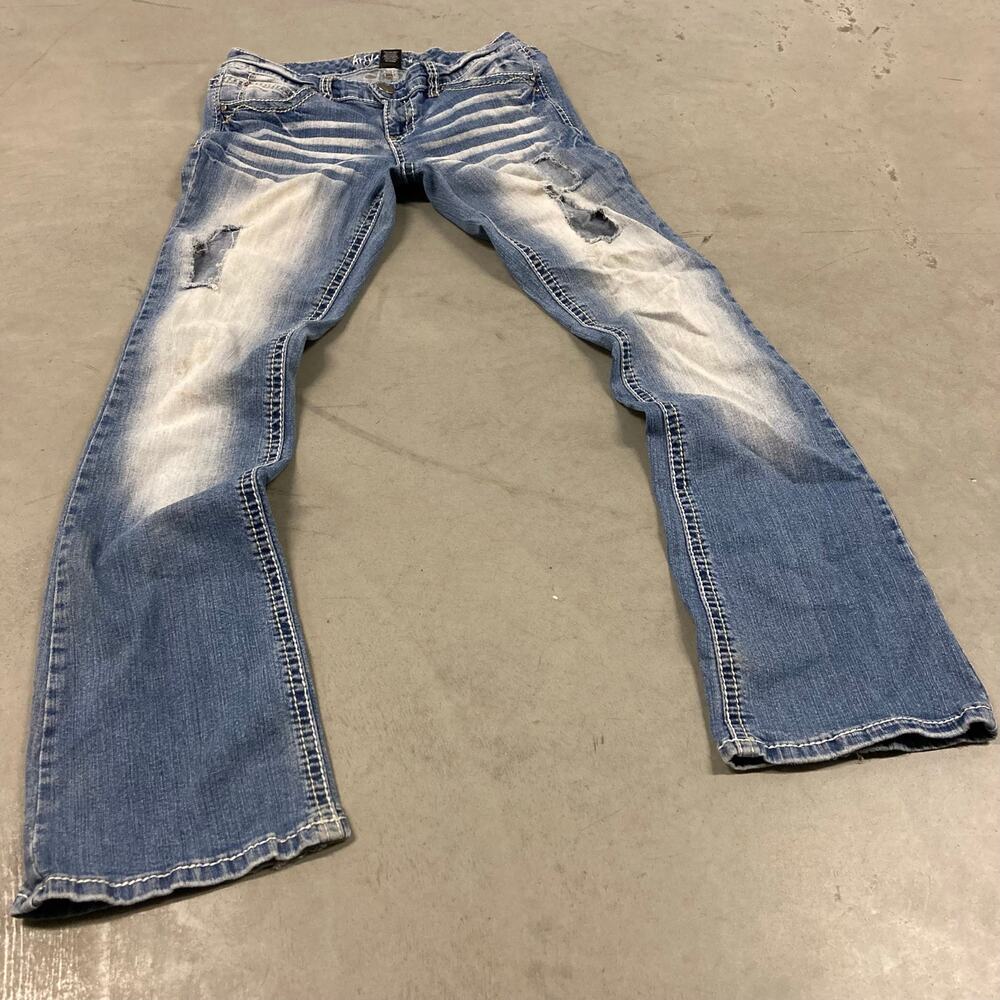 Y2K low rise Arya western bootcut jeans 29x31